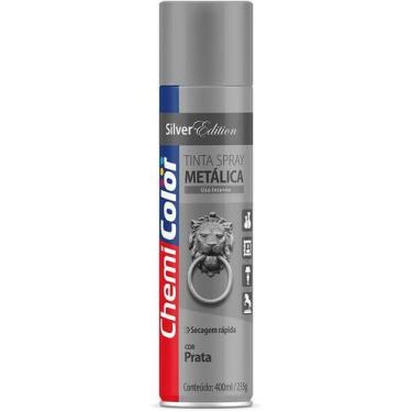Imagem de Tinta Chemicolor 400Ml Metalica Prata