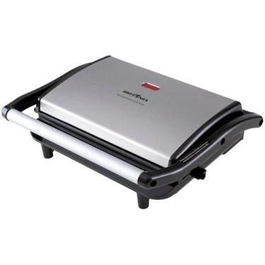 Imagem de Sanduicheira e Grill Press Britânia BGR27I Aco Inox Escovado, Prata, 2