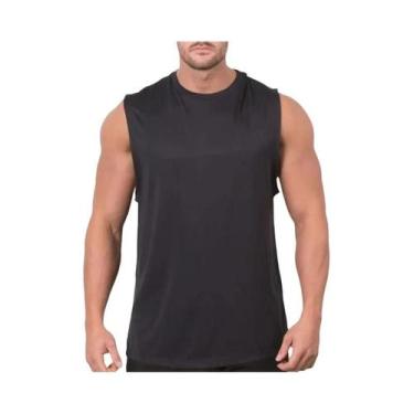 Imagem de Camiseta Sem Mangas Masculina Para Musculação, Fitness E Esportes - Mu