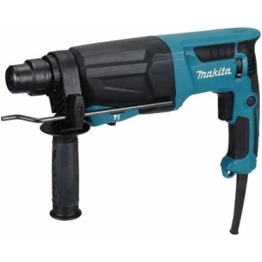 Imagem de Martelete Perfurador Rompedor Makita HR2670 800W SDS Plus, 110V