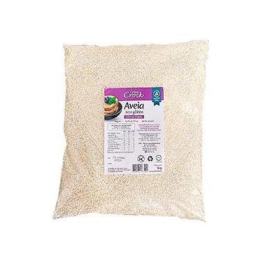 Imagem de Aveia em Flocos Finos Sem Glúten Leve Croc 1kg