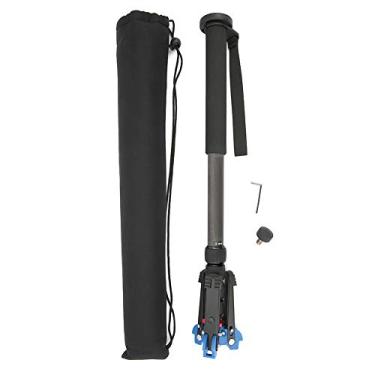 Imagem de Monopé, câmera DSLR Monopé economizando espaço Leve Peso máximo de rolamento 10 kg com bolsa de armazenamento para exteriores para viagens para fotógrafos