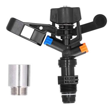 Imagem de Diydeg Aspersor de gramado, Aspersor profissional G1/2 macho automático para jardim agrícola para estufa para uso externo e gramado