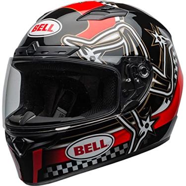 Imagem de Capacete Bell Helmets Qualifier DLX Mips - 56, Isle of Man Red Black White