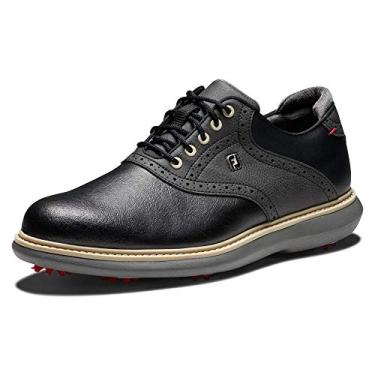 Imagem de FootJoy Traditions Preto 8 W, Preto