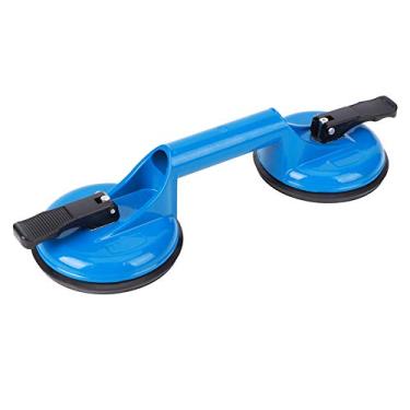 Imagem de Ventosa de vidro azul extrator de vidro portátil de liga de alumínio + borracha para vidro, placa de madeira, azulejo de cerâmica