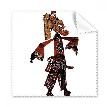 Imagem de China Shadow Play Pano de limpeza de ópera chinesa, 5 peças