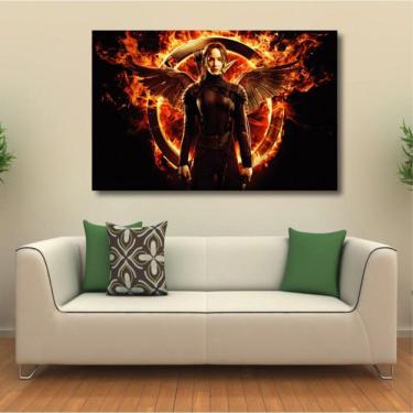 Imagem de Quadro decorativo Jogos Vorazes - Tela em Tecido 2