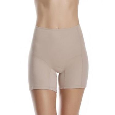 Imagem de Bermuda Modeladora Cintura Alta Média Compressão Em Microfibra Liebe Ref 402101