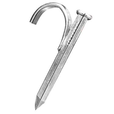 Imagem de ZLYY 25 peças organizador de cabos de encaixe de prego de 3/4 polegadas, braçadeira de alça de tubo rígida, clipe de tubo de suporte U cartão de tubo de metal com prego.