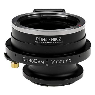 Imagem de Adaptador de costura rotativa RhinoCam Vertex, compatível com lente SLR de montagem Pentax 645 (P645) para câmeras sem espelho Nikon Z-Mount