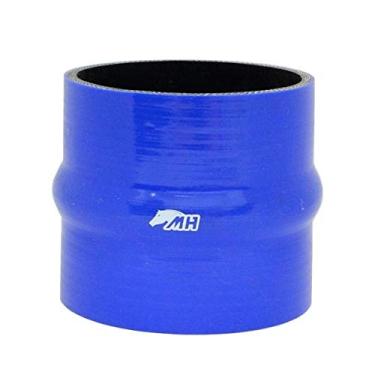 Imagem de Mangote em Silicone Reto com Hump 4" polegadas (102mm) x 100mm - Azul