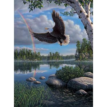 Imagem de Buffalo Games - Kim Norlien - On Eagle's Wings - Quebra-cabeça de 1000 peças