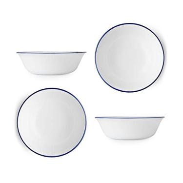 Imagem de Corelle Tigela de sopa/cereal Livingware Ocean Blues de 510 g (conjunto de 4)