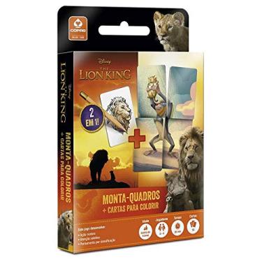 Imagem de O Rei Leao Monta Quadros - Copag