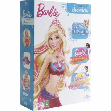 Imagem de Dvd Barbie - Coleção Sereias (3 Dvds) - Universal