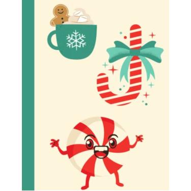 Imagem de Christmas Holiday Notebook Journal: Peppermint, Hot Chocolate, Gingerbread Man Notebook Journal for Christmas/ the Holidays