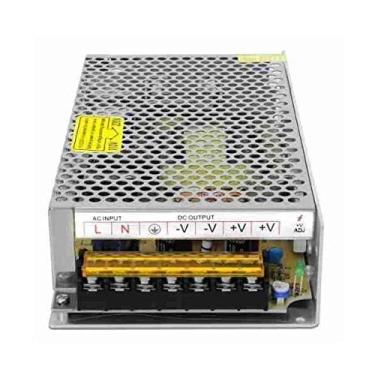 Imagem de Fonte Estabilizada Chaveada 12V 10A P/Fita de Led e Câmera