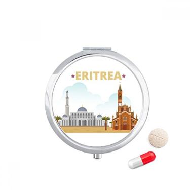 Imagem de Cidade Castle Building Eritreia Caixa de Armazenamento de Remédio Caixa de Armazenamento de Remédio Dispensador