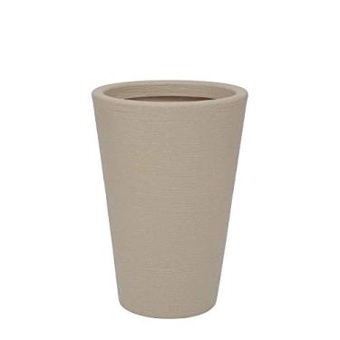 Imagem de Vasart Terra Vaso de Flores Cone, Granito Areia, 38x55cm