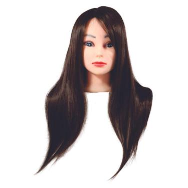 Imagem de Manequim Cabeça de Boneca para Treino Loira e Morena