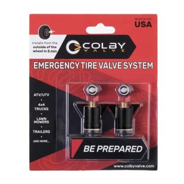 Imagem de Válvulas de pneu de emergência ColbyColby Valve preto CV-EV1