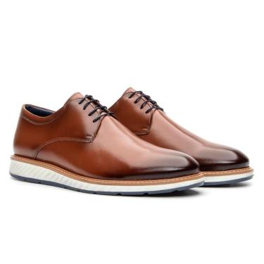 Imagem de Sapato Brogue Oxford Derby Couro Premium Masculino Bigioni