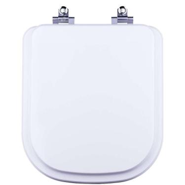 Imagem de Tampa de Vaso Sanitário com Amortecedor Gap Branco para Bacia Roca