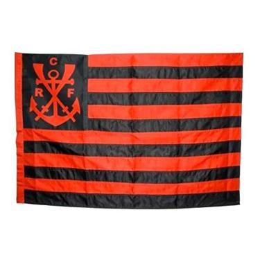 Imagem de FOXCUP Bandeira Flamengo Regatas Oficial - 128cm X 90cm