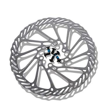 Imagem de Rotor de bicicleta Rotores de freio de bicicleta com parafusos de aço inoxidável Rotor de freio a disco de bicicleta Rotores de bicicleta de montanha para estrada mountain bike G3 (160 mm) 1 peça