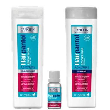 Imagem de Kit Capicilin Hairpantol - Shampoo + Condicionador + Ampola