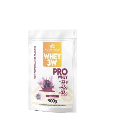 Imagem de Nutra Whey 3W Açaí 900 gramas Nutragold