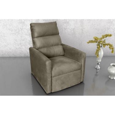 Imagem de Poltrona Reclinável MX14 Turin Suede Cappuccino B255 - Matrix