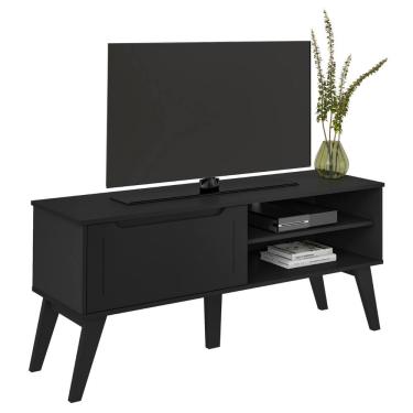 Imagem de Rack 1 Porta para TV 60 Polegadas Nobres Preto