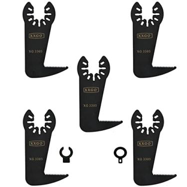 Imagem de XXGO Lâminas de serra de drywall para multiferramentas oscilantes e multiferramentas lâminas de serra para drywall servem para Dremel Fein Bosch Makita Milwaukee Rockwell Ryobi Multitool XG3305
