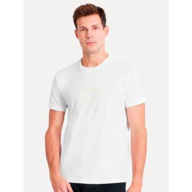Imagem de Camiseta Aramis Masculina Estampa Pilares Branca-Masculino