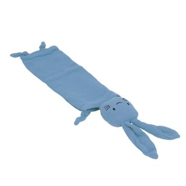 Imagem de Cobertor de Segurança para Bebês, Cobertor de Segurança Reconfortante para Bebês, Estimulação Sensorial, Desenho Animado Macio para Bebês (Azul-marinho)