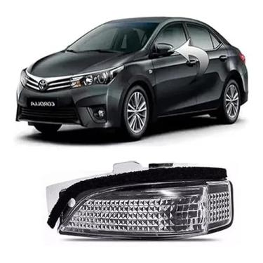 Imagem de Pisca Seta Retrovisor Compatível com Corolla 2015 2016 2017 2019 2018 LE
