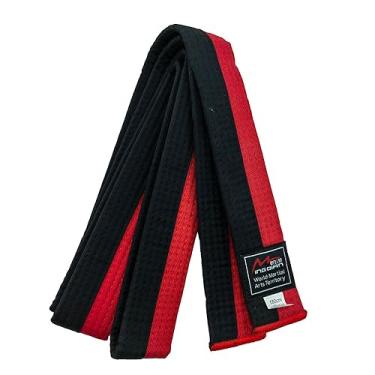 Imagem de Cinto de Taekwondo MingQian, Karatê, Judo, Suprimentos de Artes Marciais Aikido, Grau de Cor: Branco, Amarelo, Verde, Azul, Vermelho, Preto, Largura da Cintura 4 cm, Comprimento 200 cm-320 cm (300 cm,