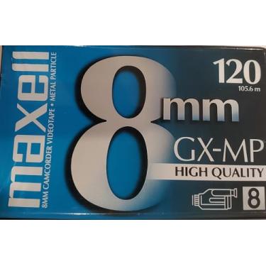 Imagem de Maxell Fita cassete de vídeo GX-MP com partículas metálicas PG-120 para filmadora de 8 mm, 281010