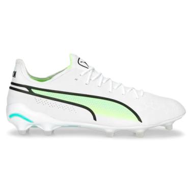 Imagem de Puma Chuteira masculina King Ultimate Firm GroundAg Chuteiras de Futebol, chão firme, grama - Branco, Branco, 44