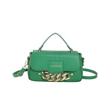 Imagem de Bolsa de ombro feminina bolsa transversal bolsa clutch bolsa pequena bolsa bolsa bolsa de mão com alça ajustável, Verde