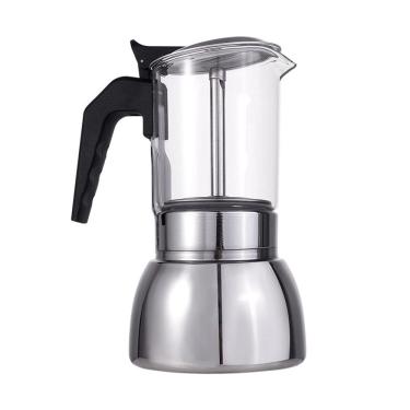 Imagem de Cafeteira Italiana para 6 Cafezinhos Mimo AF23290 Inox Prata