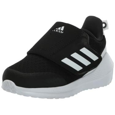 Imagem de adidas Tênis de corrida unissex para bebês Eq21 2.0, Núcleo preto/Ftwr branco/núcleo preto, 10