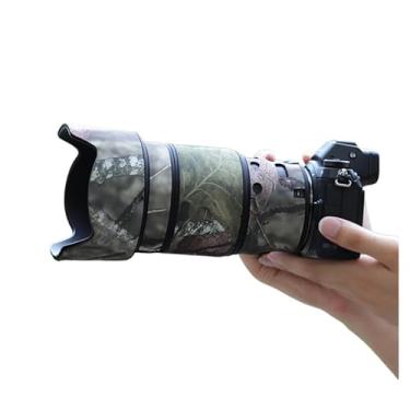 Imagem de CHASING BIRDS Revestimento de lente impermeável camuflado para Nikon Z 50 mm F/1.2 S capa protetora de lente à prova de chuva (camuflagem de pinho, com 1,4X TC)