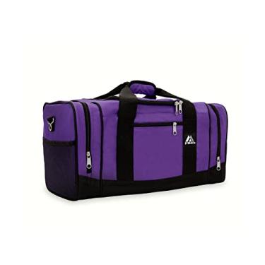 Imagem de Everest Bolsa esportiva de bagagem, Bolsa esportiva Crossover, Roxo escuro, One Size