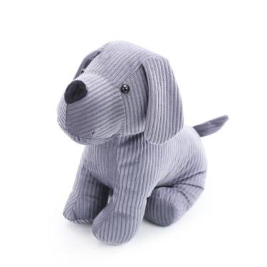 Imagem de Peso De Porta Cachorrinho Cinza 1Un 14X25cm 1107142 Hubme - Cromus