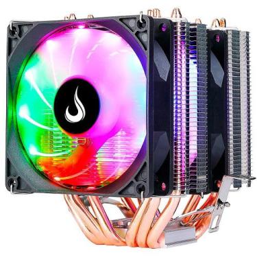 Imagem de Air Cooler Rise Mode Gamer G800, RGB, AMD/Intel, 90mm, Preto - RM-AC-O