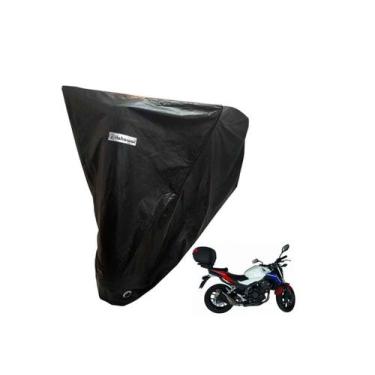 Imagem de Capa Impermeável Moto Honda Cb300 Com Bau/bauleto - Kahawai Capas Impe