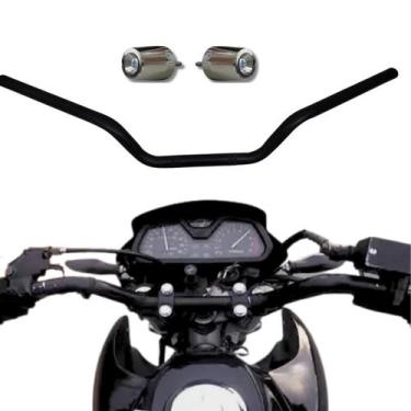 Imagem de Guidão Esportivo A Xt 125 Com Pezinho Pcx Pilotar Segurança Motociclet